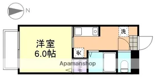 ブルーリバー【1階】の間取り