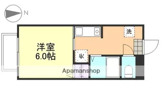 ブルーリバー【2階】の間取り