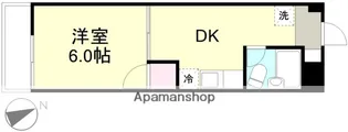 伸和マンションⅡ【2階】の間取り