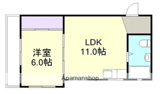 岡本ビル【2階】の間取り