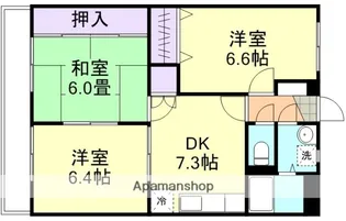 ピュアラ【3階】の間取り