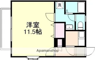 アドホックB棟【2階】の間取り