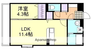 ル・プランタン【2階】の間取り