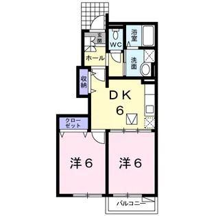 フローレンス2005【1階】の間取り