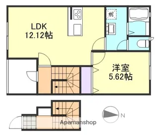 セレーノ【2階】の間取り