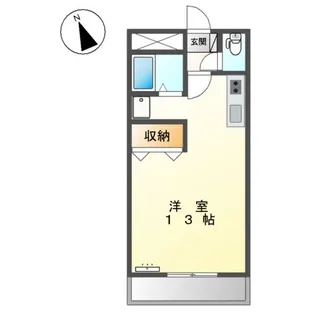 コンフォース亀山Ⅰ【1階】の間取り