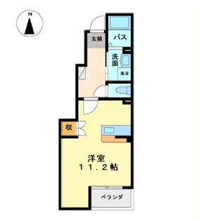カーサ ソレイユ【1階】の間取り