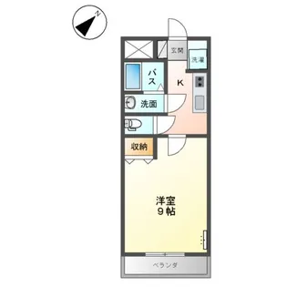 エポックハシマⅠ【2階】の間取り