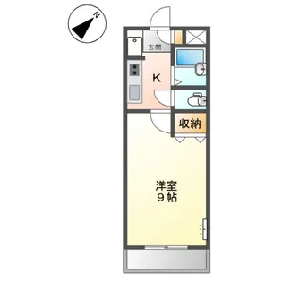 セゾンしおひⅡ【1階】の間取り
