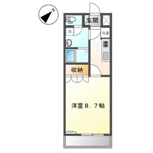 サンコート瀬戸 Ⅱ【1階】の間取り