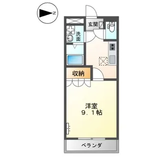 グランドソレーユ【1階】の間取り