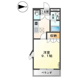 グランドソレーユ【1階】の間取り