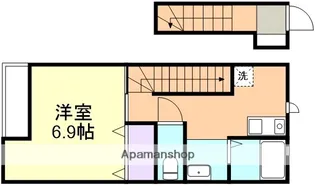 AL SOLE A【2階】の間取り