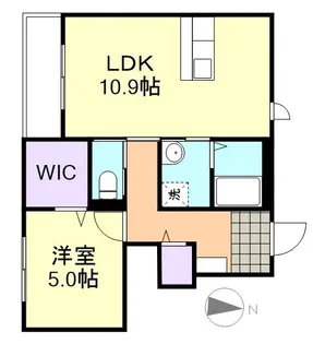 グレイス天王Ⅱ【1階】の間取り