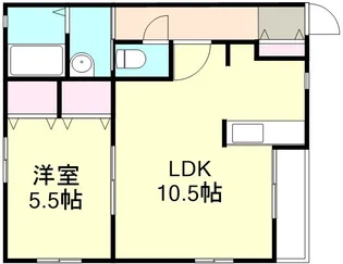 クレモンポイントE【1階】の間取り