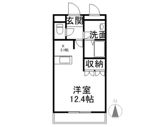 ジェミニ当新田【2階】の間取り