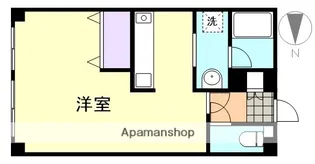 ジュメル倉敷【1階】の間取り