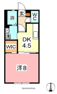 エスペランサ福島 A【1階】の間取り
