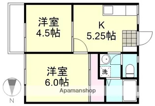 コーポセレクト【2階】の間取り