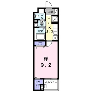 SUN16浜町【1階】の間取り