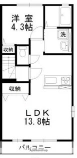 パークスクエア【2階】の間取り