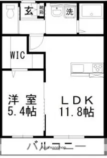 ソレイユみそらⅣ【2階】の間取り