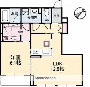 ジョリカⅦ【1階】の間取り