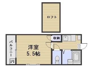 リヴェール豊成第1【1階】の間取り