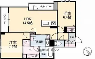 ジェイド【3階】の間取り
