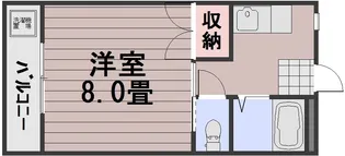 コープエスポワールⅠ棟【4階】の間取り