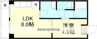 ACE弐番館【2階】の間取り