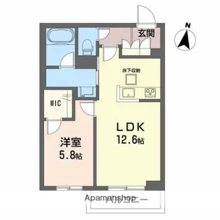 ミヤテラス【1階】の間取り