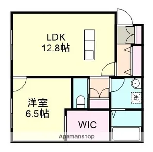 セリスコート【1階】の間取り