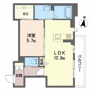 GRANCE大元駅前【3階】の間取り
