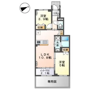 プロニティ・KⅢ【1階】の間取り