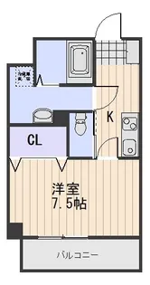 GRAND NOIR【8階】の間取り