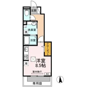 アデランテ【1階】の間取り