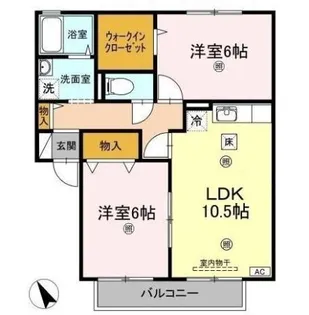 パミドール・ルーチェ C棟【1階】の間取り