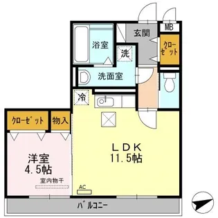 ステラⅡ【1階】の間取り
