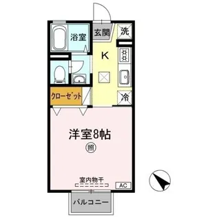セジュール由城【1階】の間取り