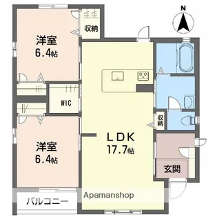 アービス17【1階】の間取り