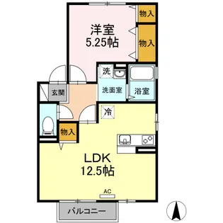 アセーボ【2階】の間取り