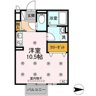 シャルマン【2階】の間取り