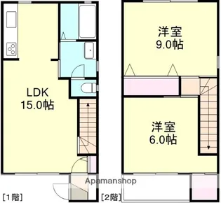 COURT CLAN B棟【1階】の間取り