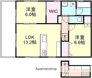 エクセレンス早島 D棟【2階】の間取り