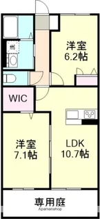 EliseⅢ【1階】の間取り