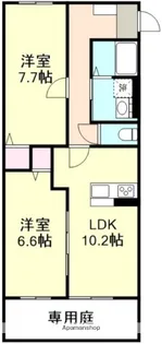 EliseⅢ【1階】の間取り