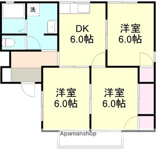 メゾンブランシェ【2階】の間取り
