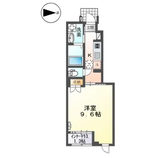 仮)スターテラス南畝【103号室】の間取り