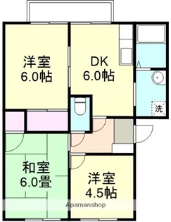 サンフレッチェA【1階】の間取り